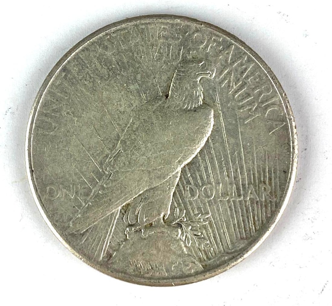 1935 US Peace Silver Dollar - 2