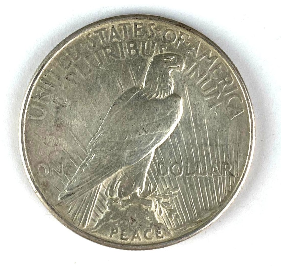 1935 US Peace Silver Dollar - 2