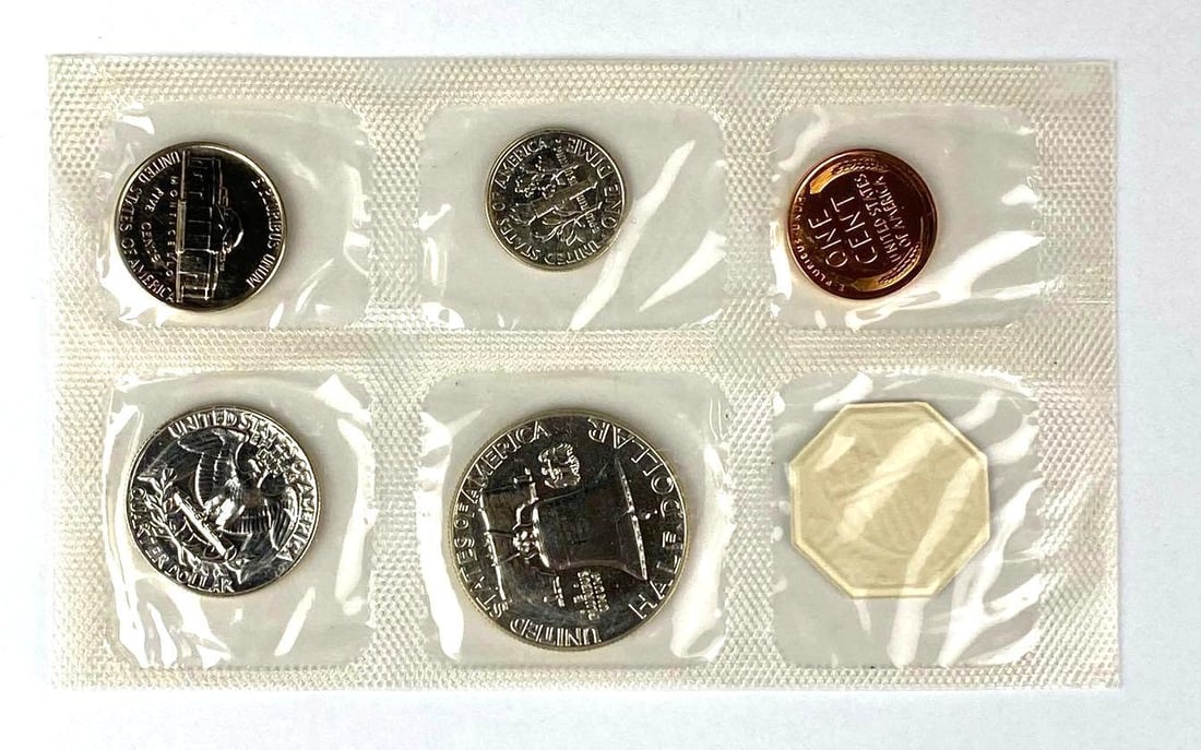 1957 P US Mint Coin Proof Set - 2