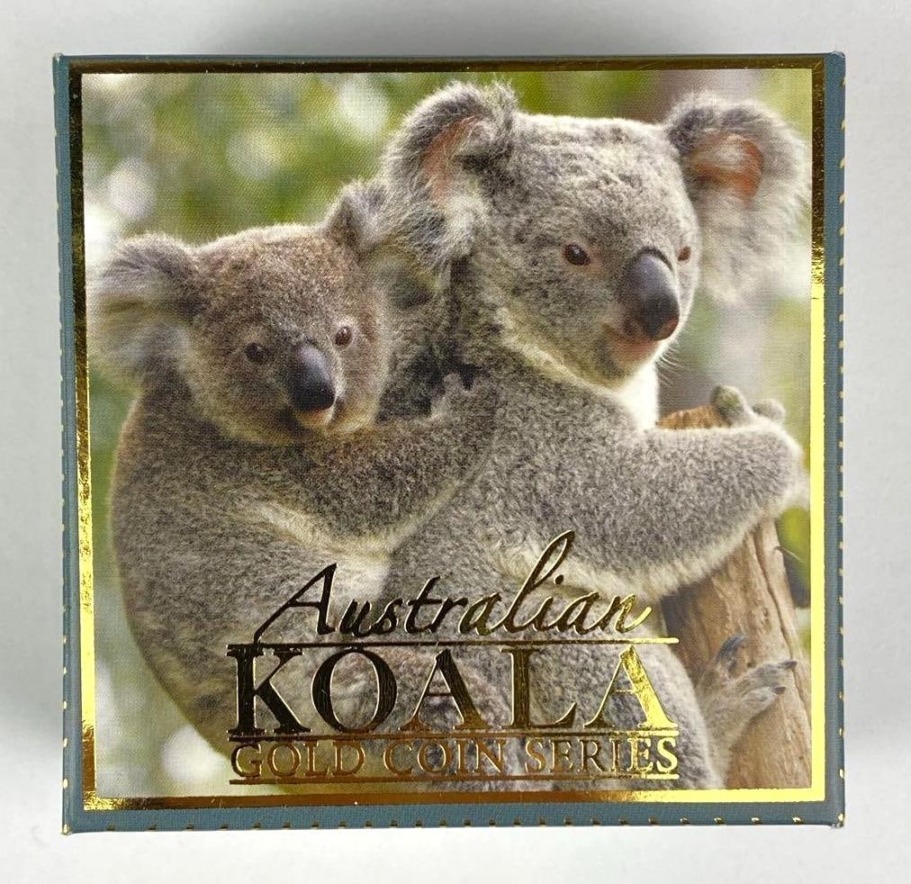2012 The Perth Mint Australian $15 Koala 1/10 oz 99.99 Gold Proof Coin: Includes COA