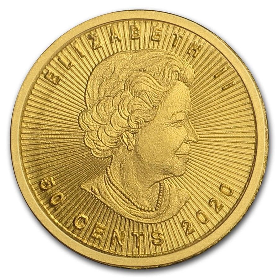 2020 Canada Maple Leaf 1 Gram .9999 Fine Gold: 2020 Canada Maple Leaf 1 Gram .9999 Fine Gold