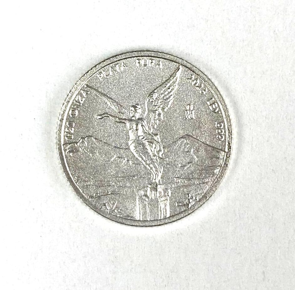 2023 Mexico Libertad 1/20 Onza 1/20 oz .999 Fine Silver Round: 2023 Mexico Libertad 1/20 Onza 1/20 oz .999 Fine Silver Round