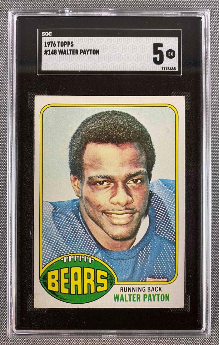 1976 Topps Walter Payton #148 SGC 5 (1 of 2)