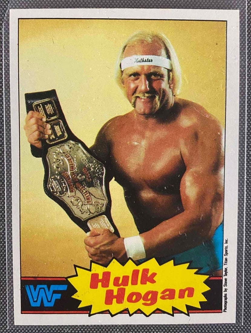 1985 Topps WWF Hulk Hogan #1 - Rookie: Ready to Grade