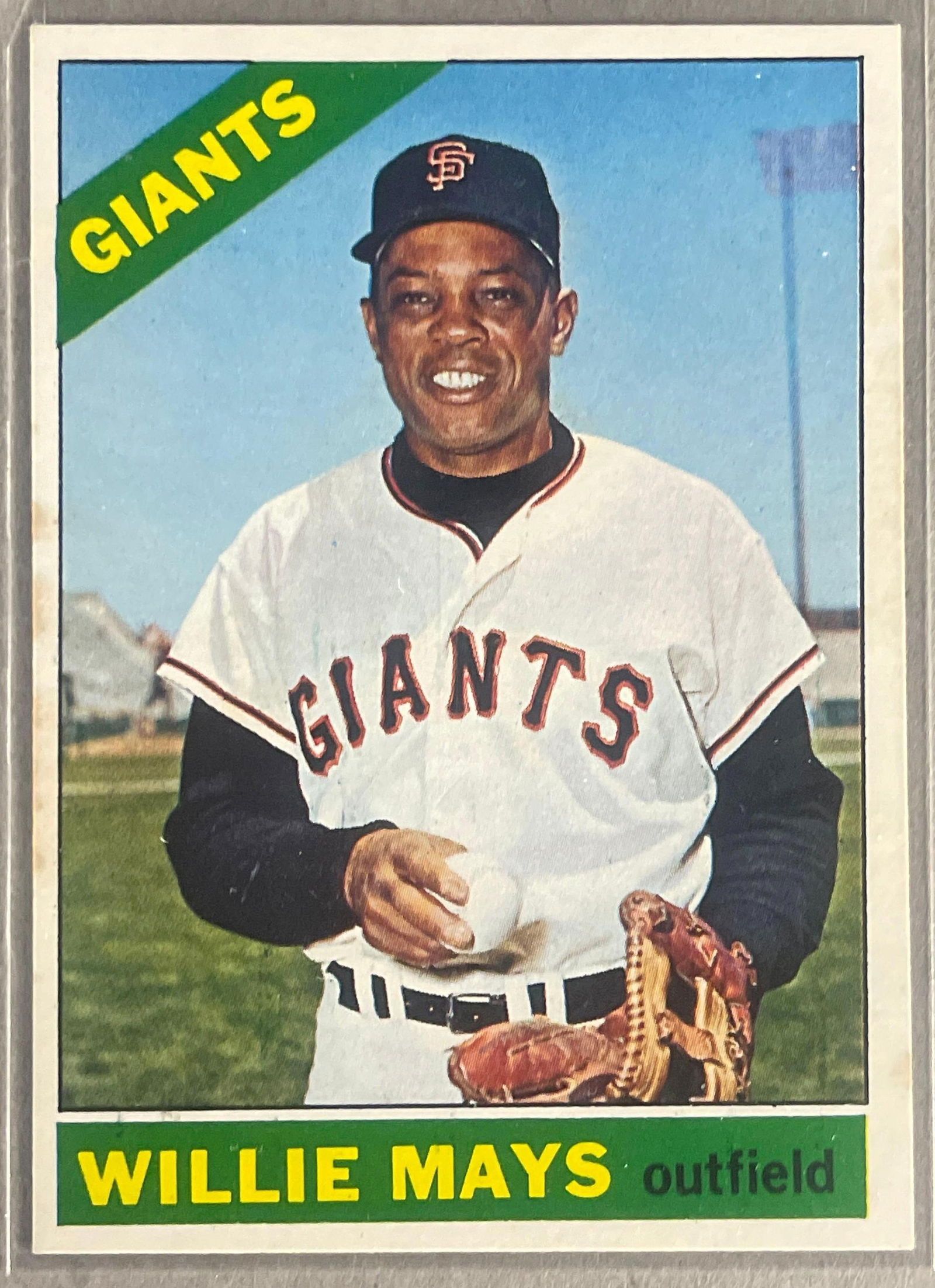 1966 Topps Willie Mays #1 (1 of 2)