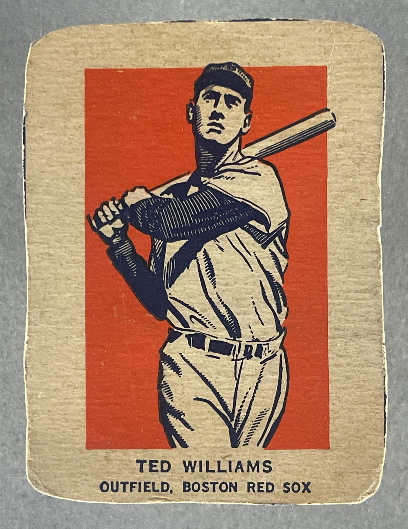 1952 Wheaties Ted Williams, Batting: 1952 Wheaties Ted Williams, Batting, Low