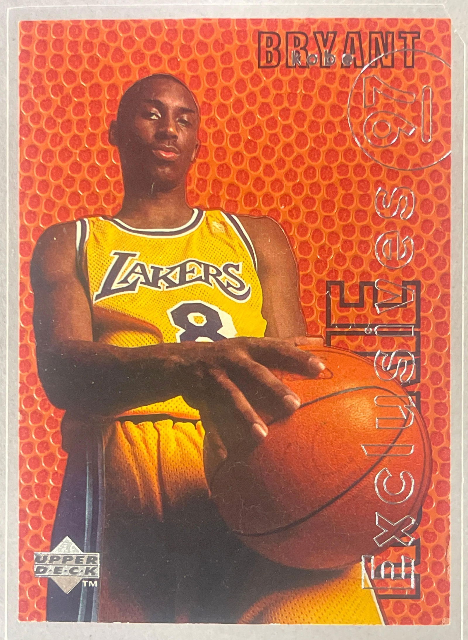 1996 Upper Deck Rookie Exclusives Kobe Bryant # R10 (1 of 2)
