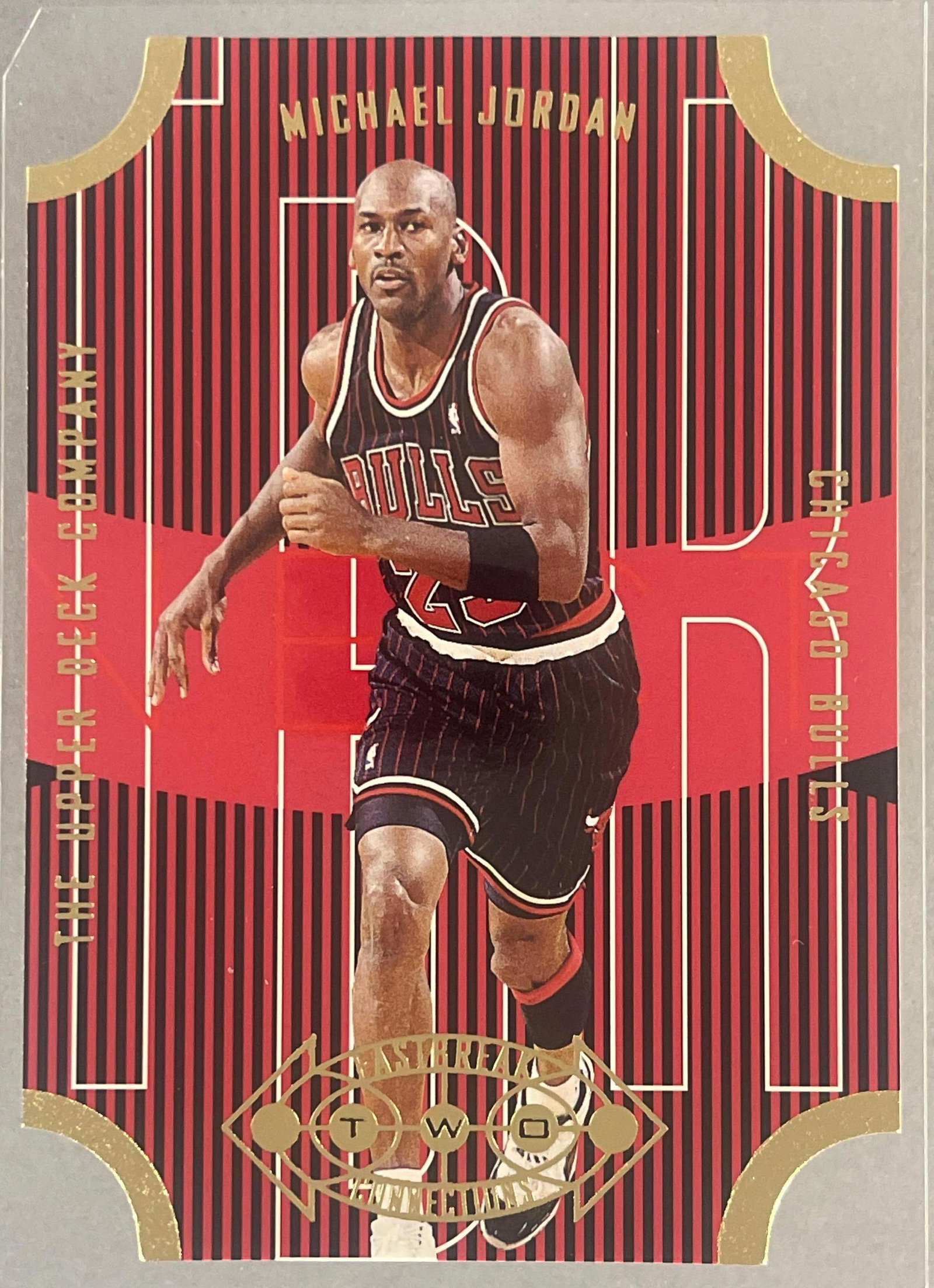 1996 Upper Deck Fastbreak Connections Michael Jordan #FB23: Great die-cut card, Ready to Grade