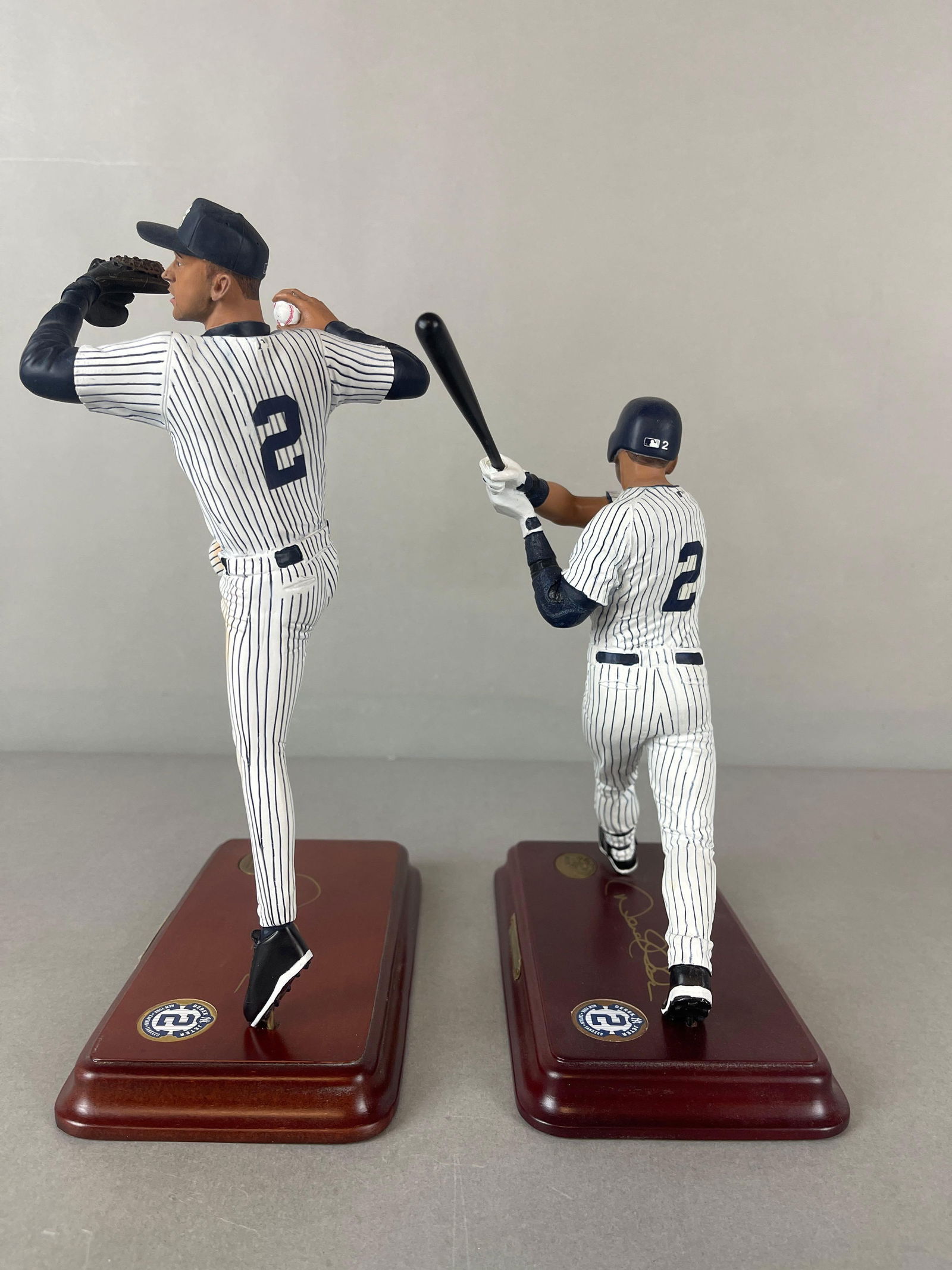 2 - Derek Jeter Danbury Mint Figurine Statues - 2