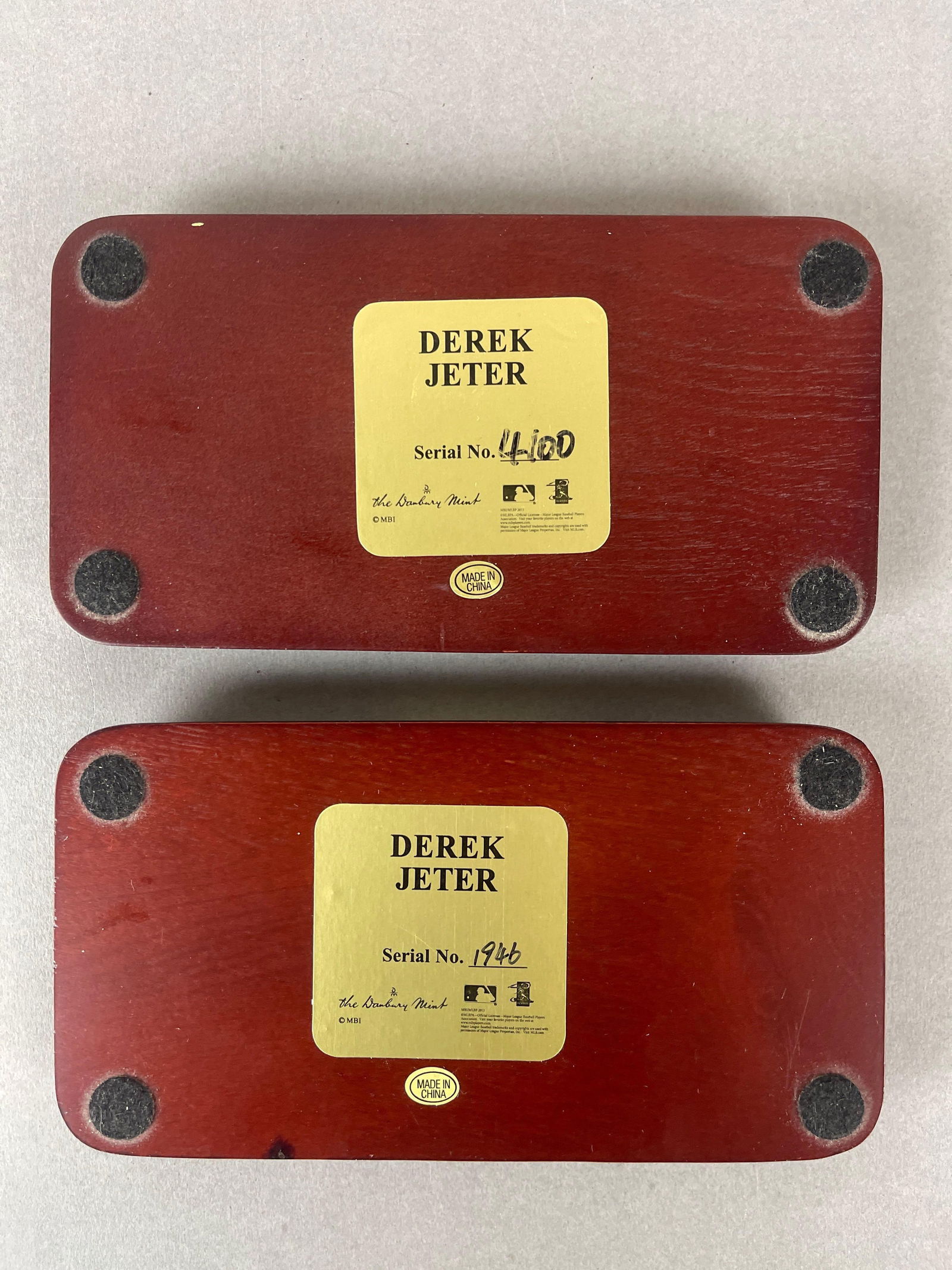 2 - Derek Jeter Danbury Mint Figurine Statues - 5