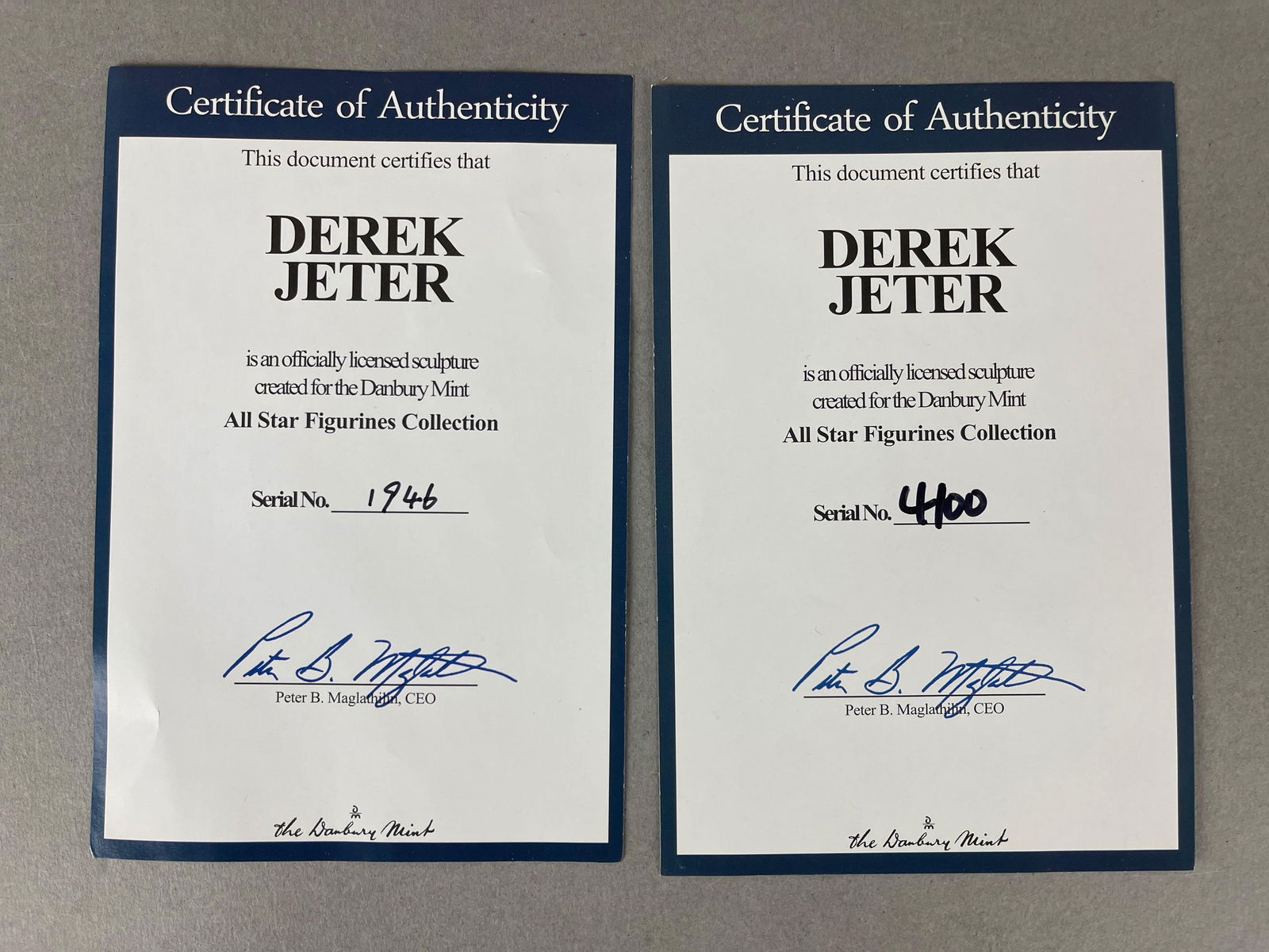 2 - Derek Jeter Danbury Mint Figurine Statues - 6