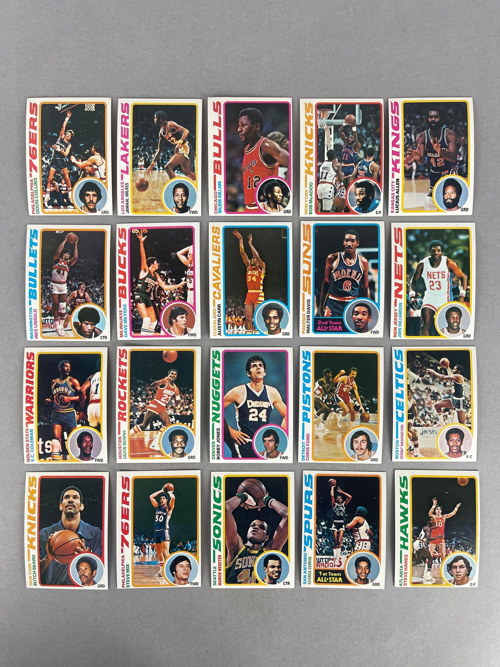 1978 Topps Basketball Complete Set - 2