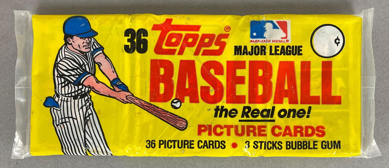 1982 Topps Baseball Grocery Rack Pack with Cal Ripken Jr. Rookie on Top: Tough Grocery Rack Pack