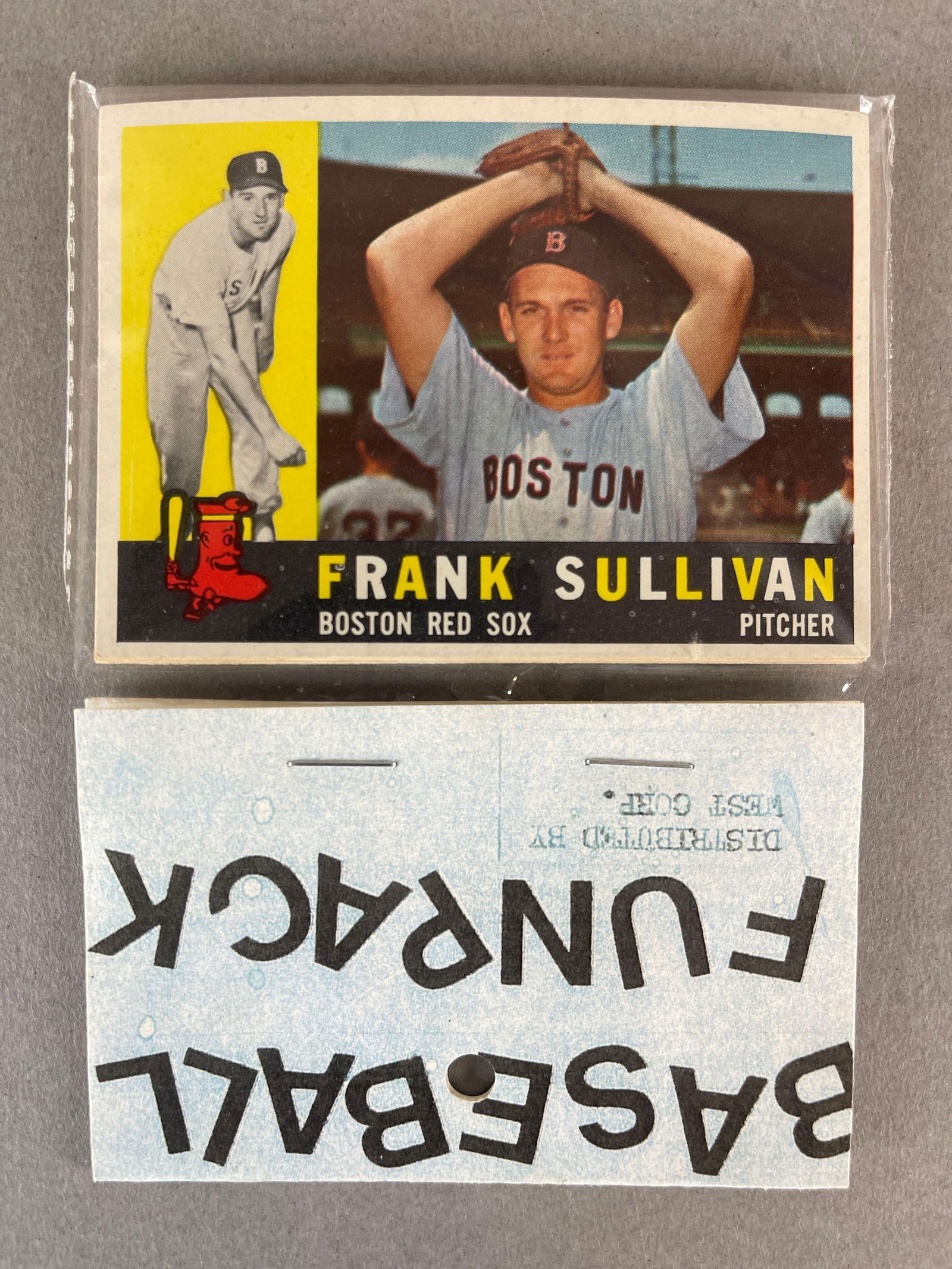 1960 Topps Baseball West Corps Cello Fun Pack (1 of 2)