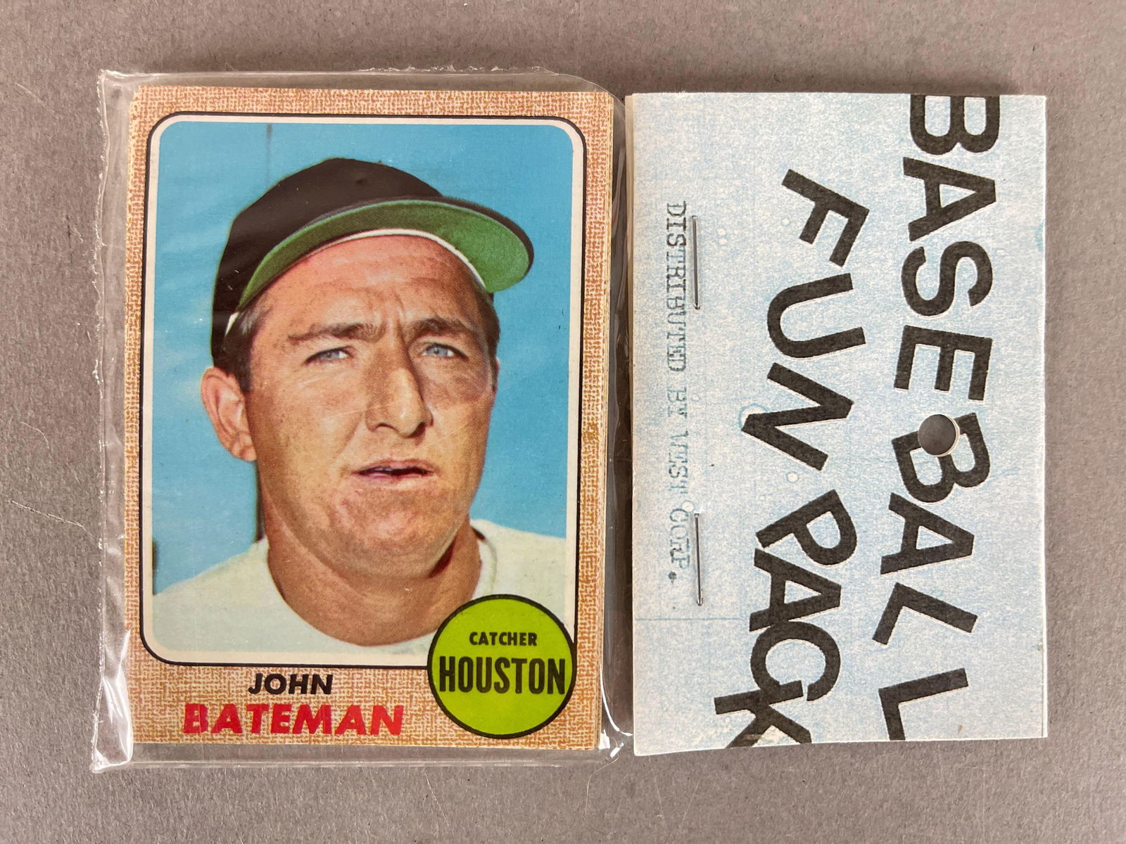 1968 Topps Baseball West Corps Cello Fun Pack: 1968 Topps Baseball West Corps Cello Fun Pack possible Nolan Ryan Rookie,?10 - Cards per pack, West Corps was a repacking company in the 1970s