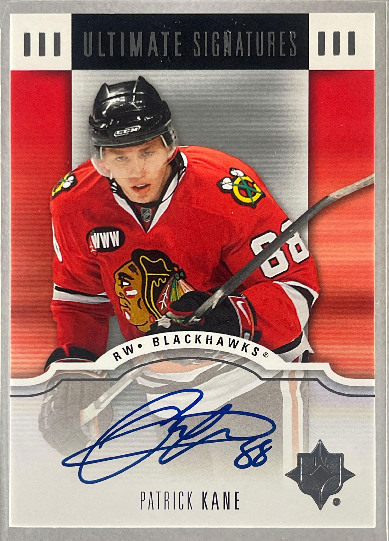 2007 - 08 Ultimate Collection Signature Patrick Kane #US-PK: Great Rookie Auto, Ready to Grade