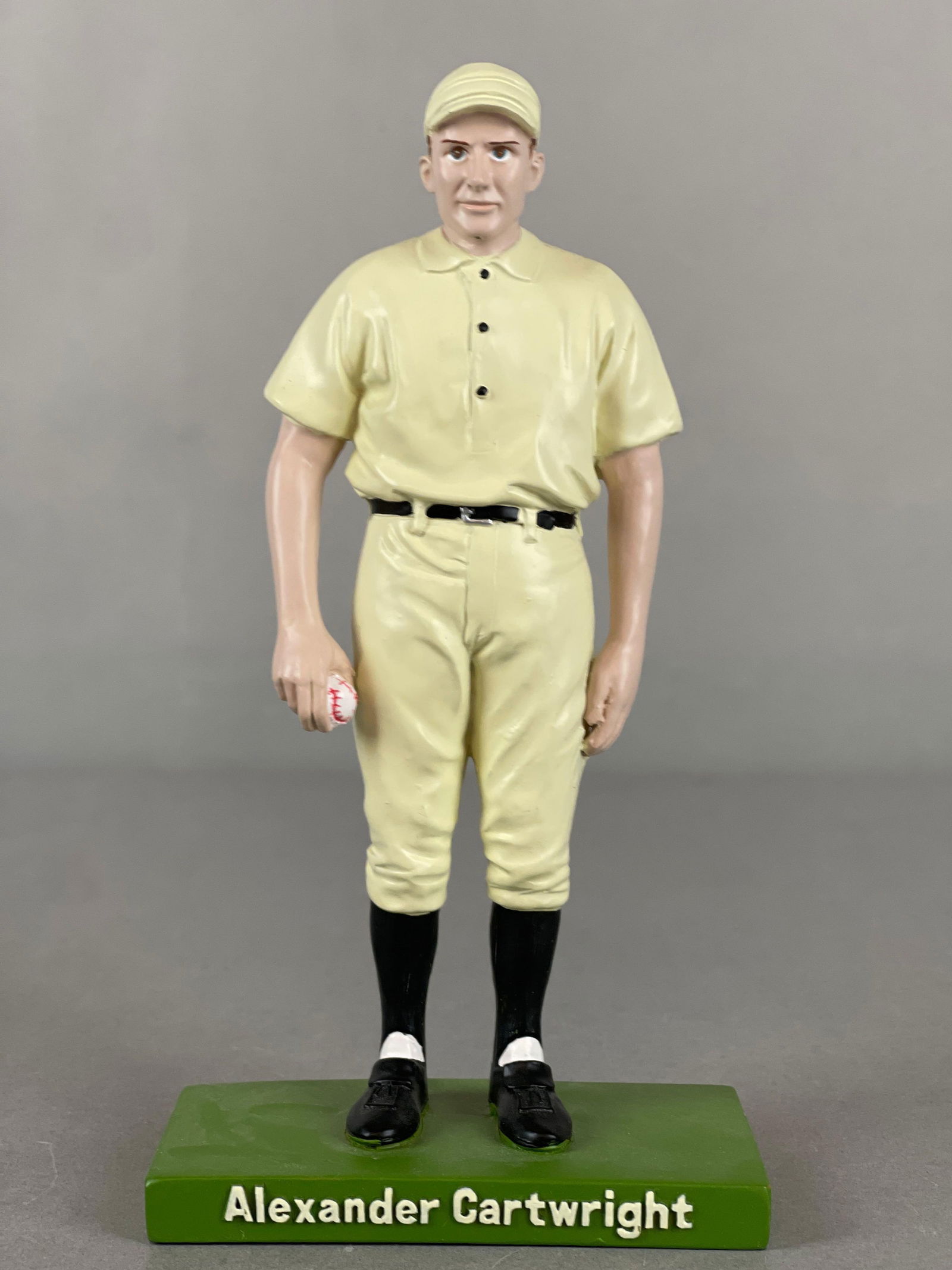Rare 2010 Hartland Alexander Cartwright Figurine Statue 29/100: Alexander Cartwright measures 4 1/2 x 3 x 9 Inches