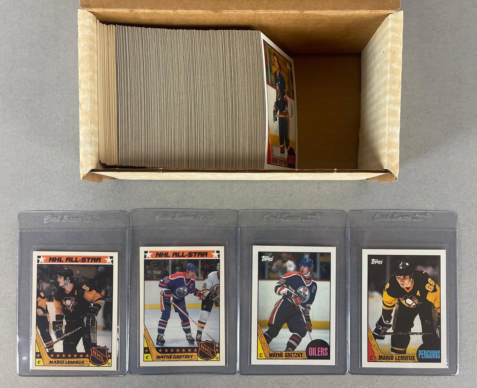 1987 Topps Hockey Complete High-Grade Set + All-Star Sticker Set (1 of 2)
