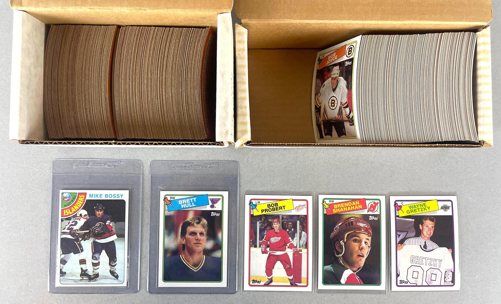 1978 Topps Hockey Partial Set 260/264 + 1988 Topps Hockey Complete High-Grade Set (1 of 3)