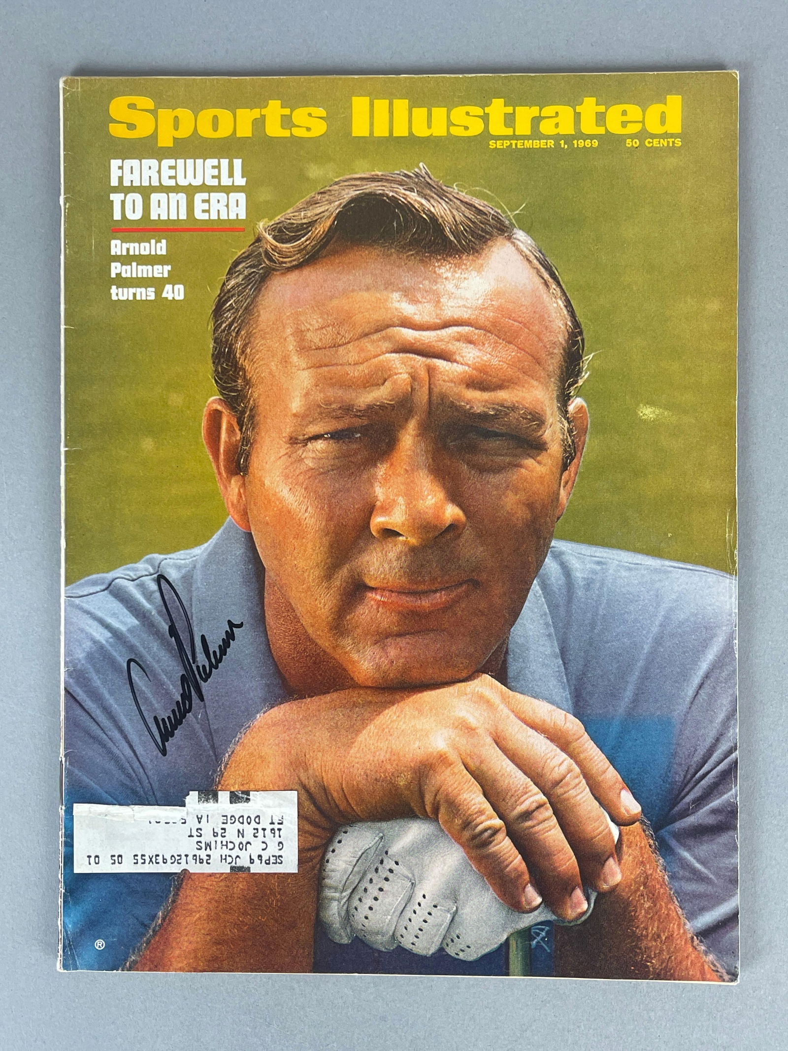 Arnold Palmer Signed 1969 Sports Illustrated with JSA COA (1 of 3)