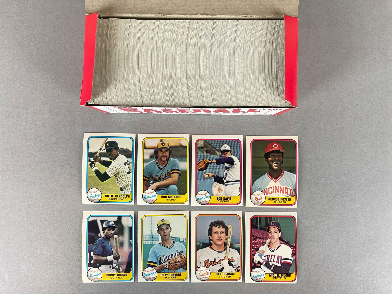 1981 Fleer and Donruss Baseball Sets - 2