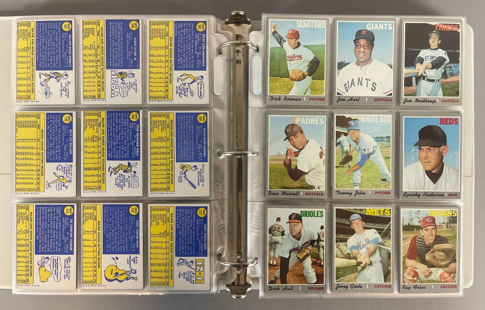 493 - 1970 Topps Baseball Cards with HOFs, Stars, and Rookies - No Duplicates (1 of 18)