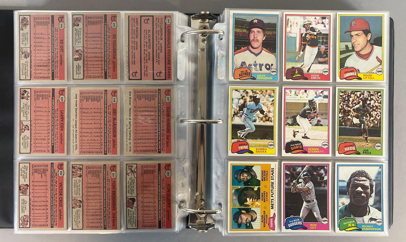 1981 Topps Baseball Complete High-Grade Set (1 of 8)