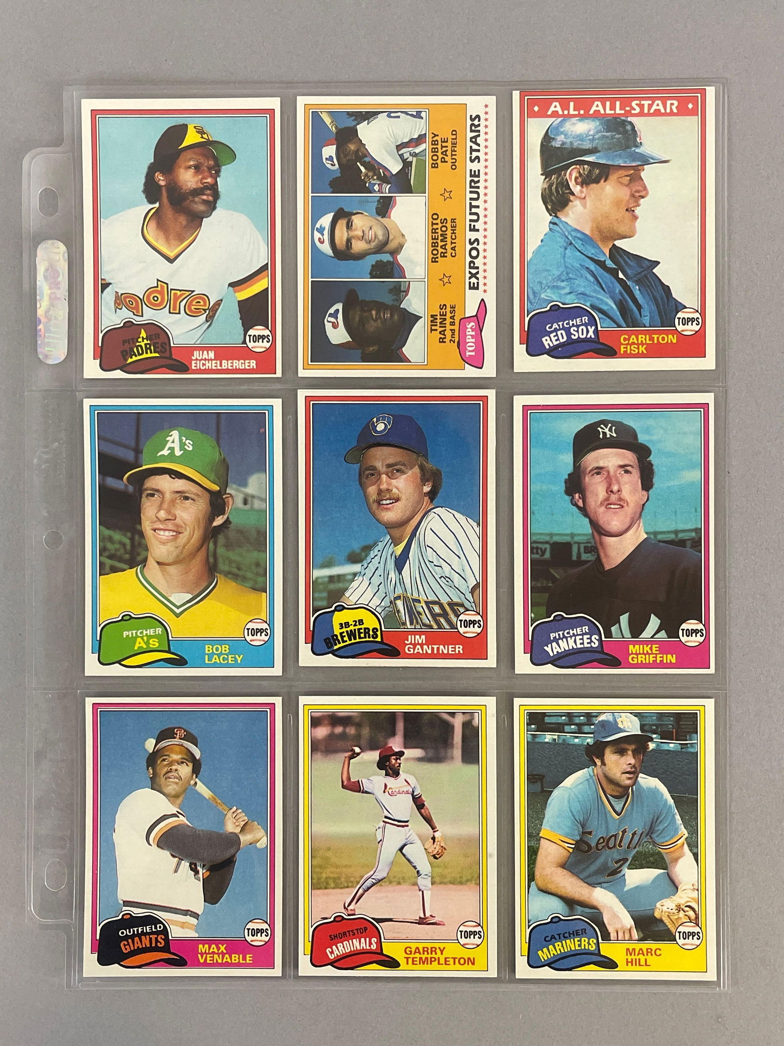 1981 Topps Baseball Complete High-Grade Set - 8