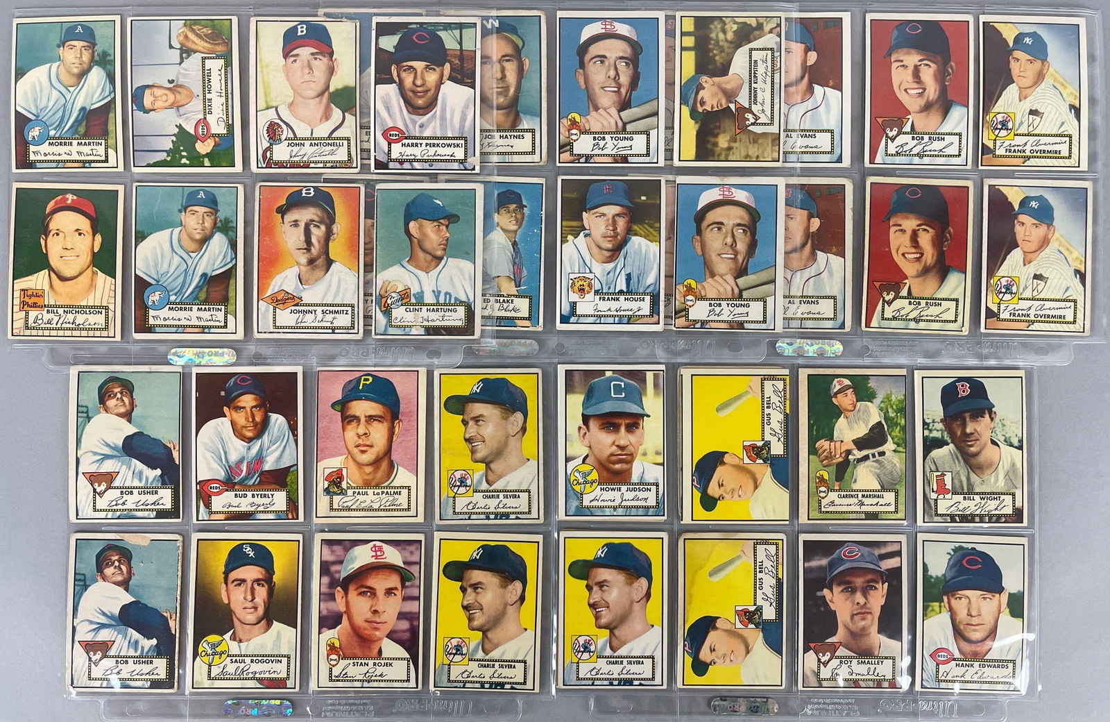 43 - 1952 Topps Baseball 3rd Series Cards: Conditions vary, Low - VGEX