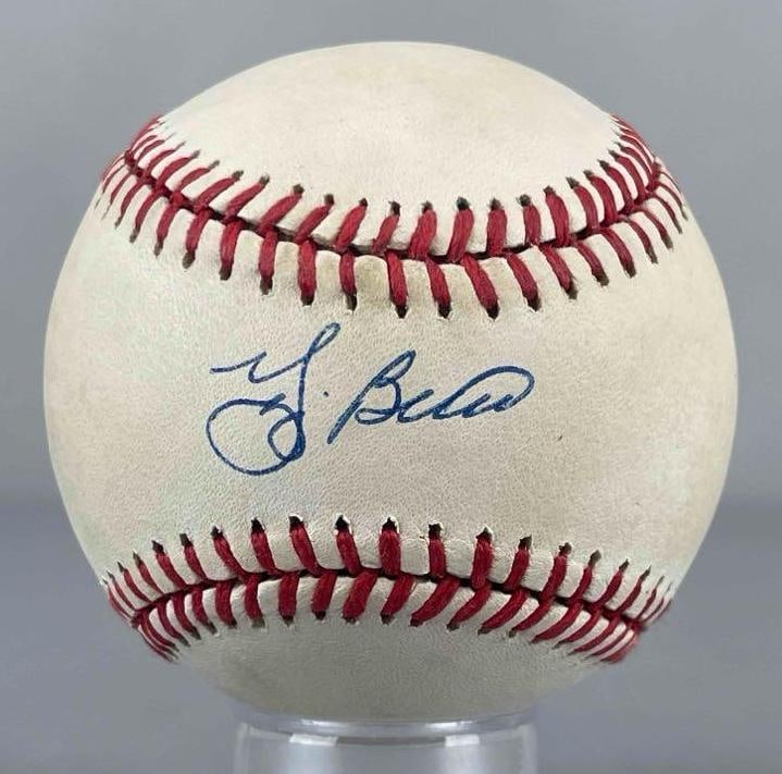 Yogi Berra Signed Official MLB Rawlings Baseball with JSA COA (1 of 4)