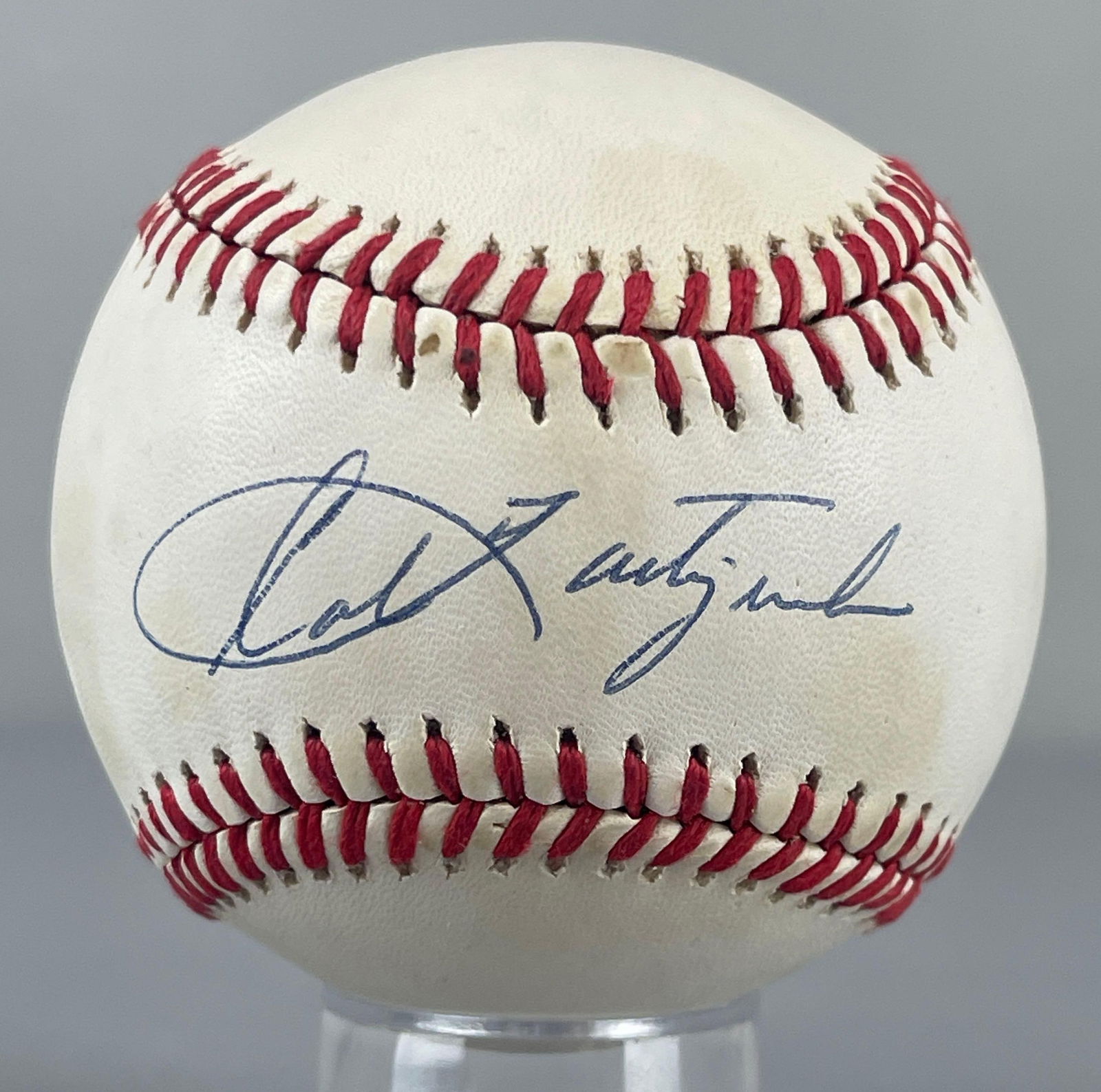 Carl Yastrzemski Signed Official MLB Rawlings Baseball with JSA COA: Autographed Carl Yastrzemski, with JSA COA, Case included