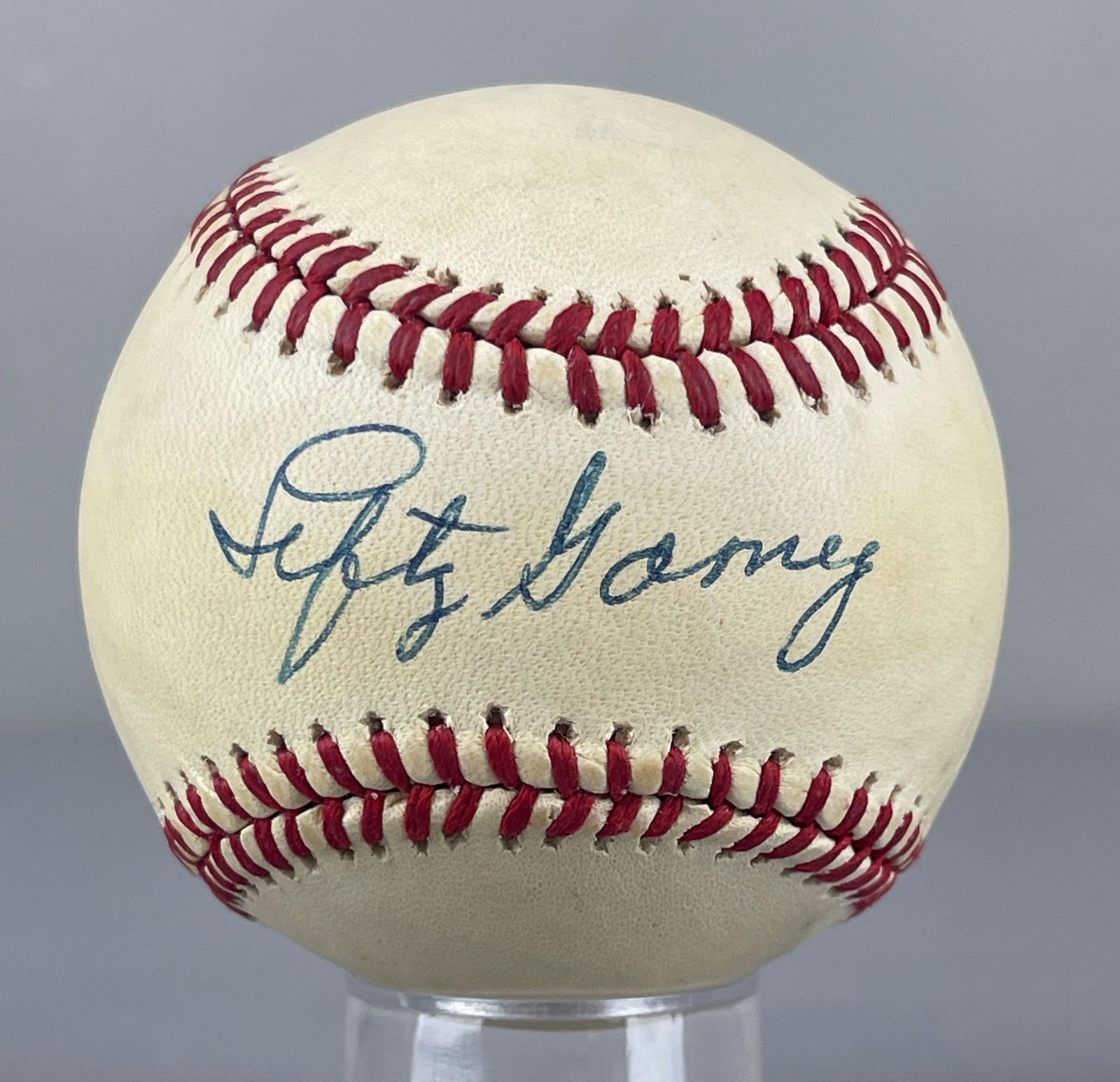 Lefty Gomez Signed Official MLB Rawlings Baseball with JSA COA (1 of 4)