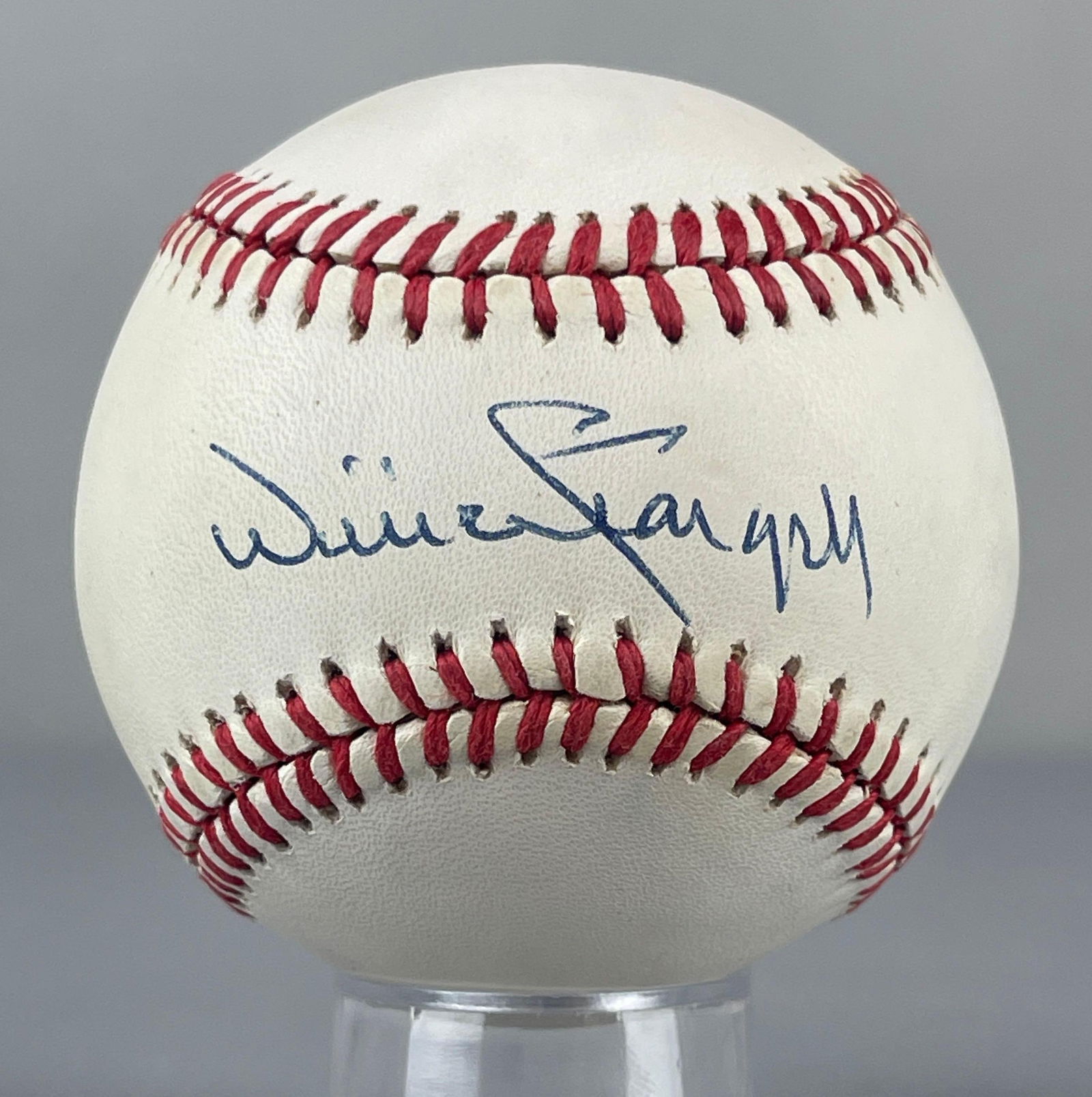 Willie Stargell Signed Official MLB Rawlings Baseball with JSA COA (1 of 4)