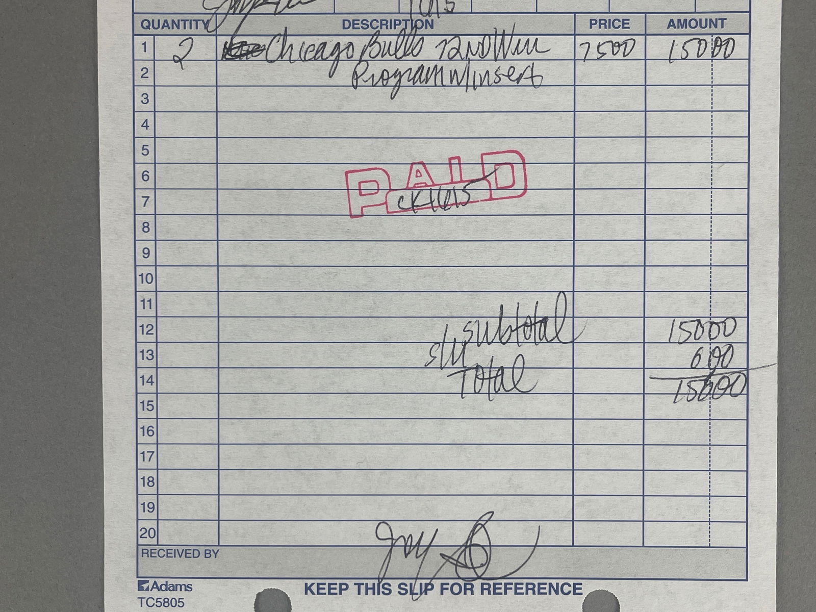 2 - 1996 Chicago Bulls 72nd Win Programs Mint - 3