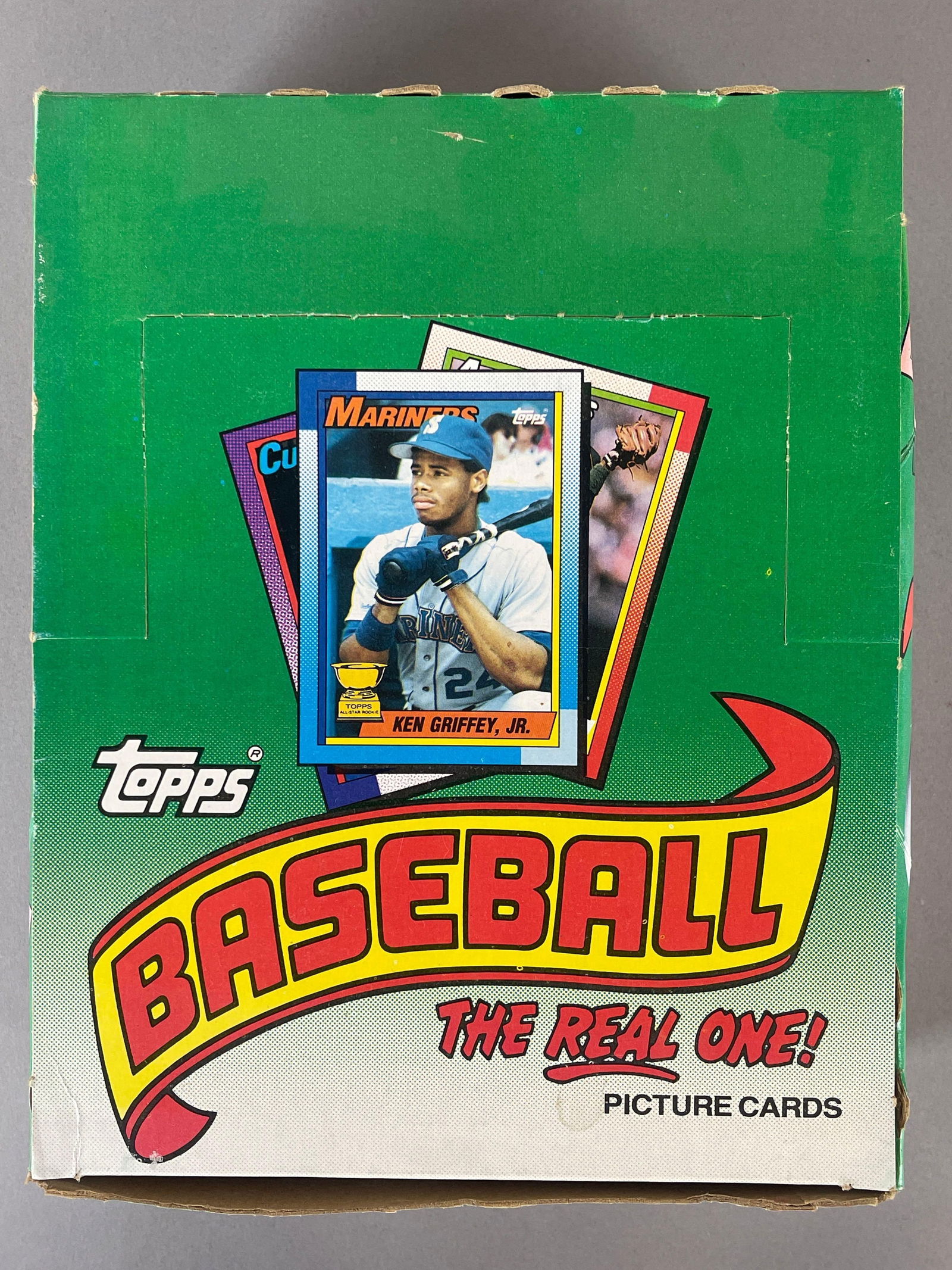 1990 Topps Baseball Rack Pack Box (1 of 6)