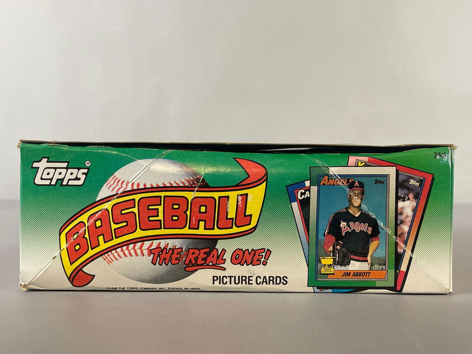 1990 Topps Baseball Rack Pack Box - 2