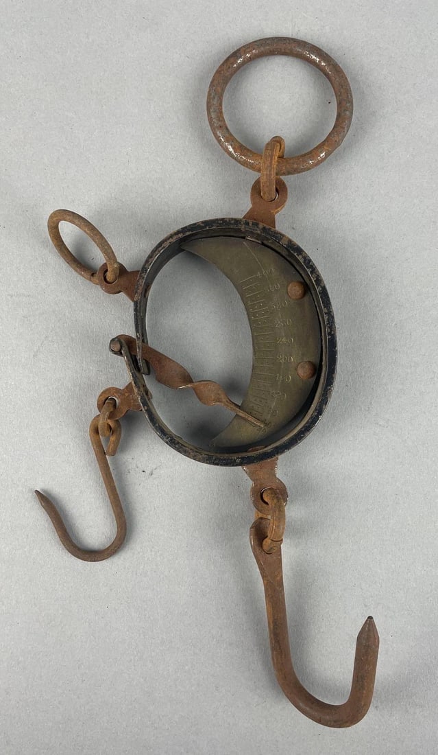 Antique H. Boker and Co. Buffalo Hides Scale: Measures 10" long