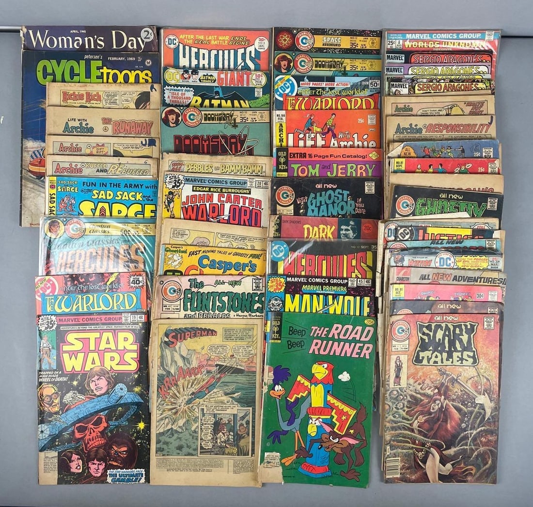 Group of Marvel / DC / Charlton Comic Books (1 of 3)