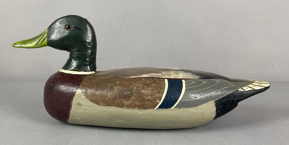 Mallard Duck Wood Decoy (1 of 5)