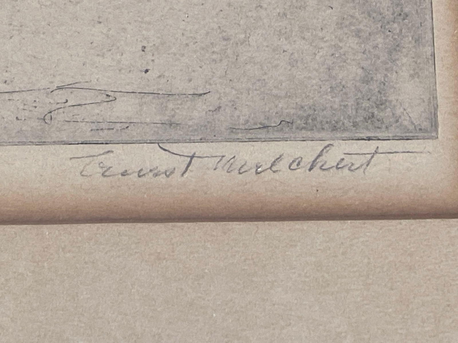 Artist Signed Sailing Ship Etching - 2