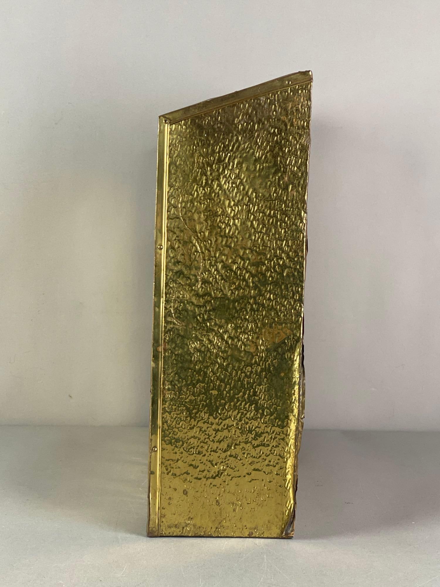 Hammered Iron Sailing Magazine Rack - 2