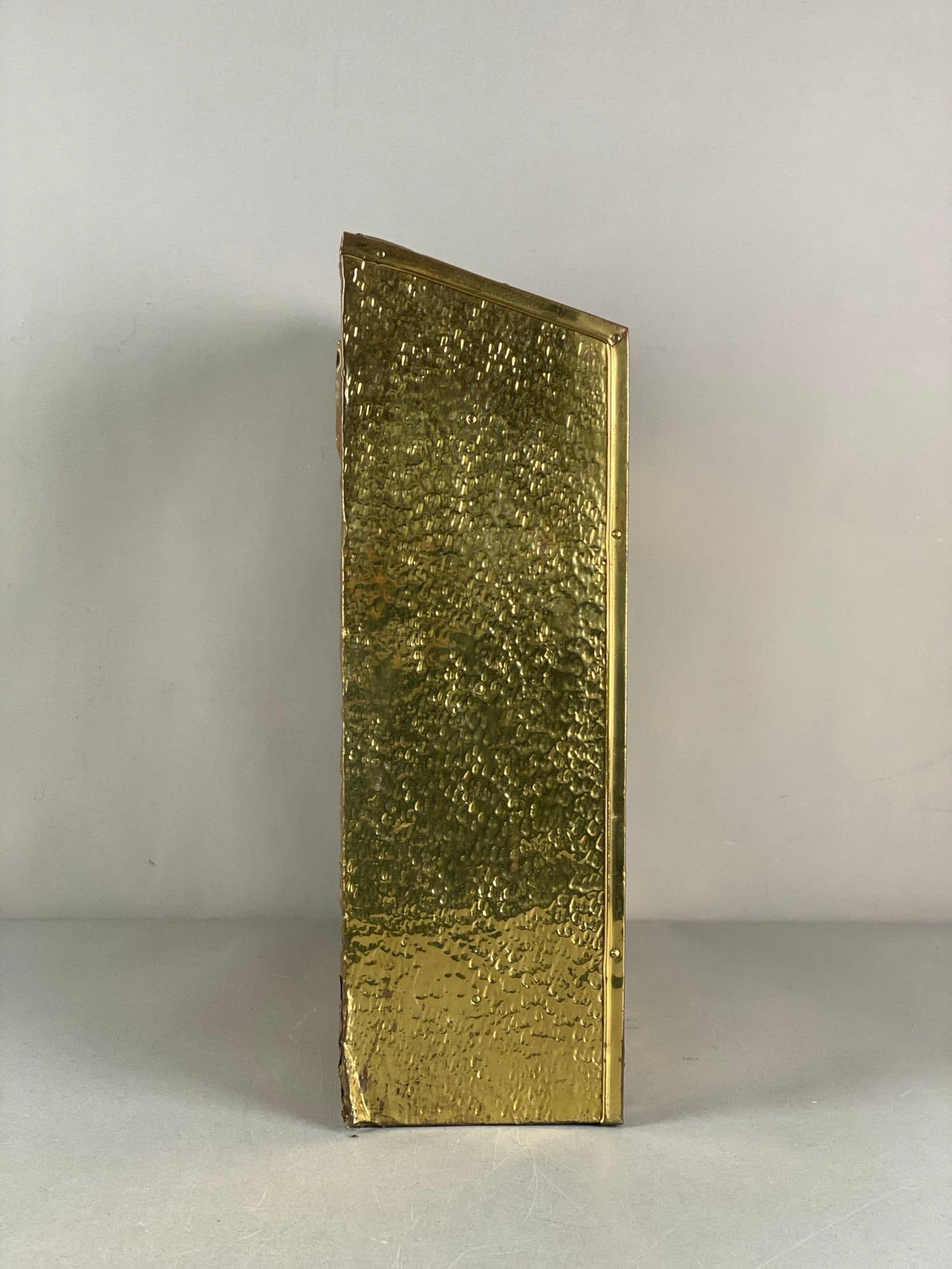 Hammered Iron Sailing Magazine Rack - 4