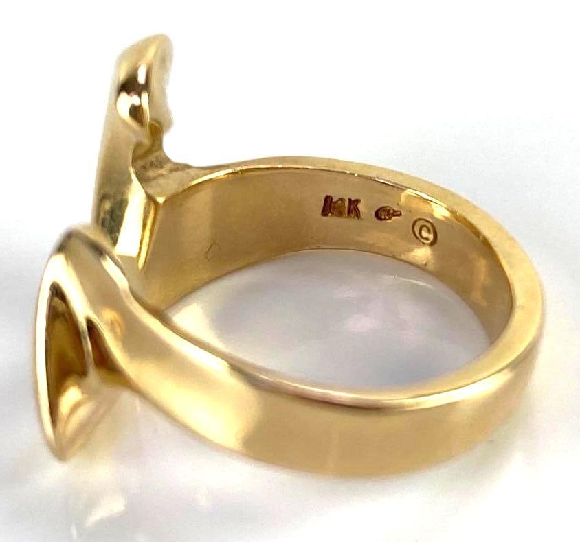 14K Gold Ring - 4