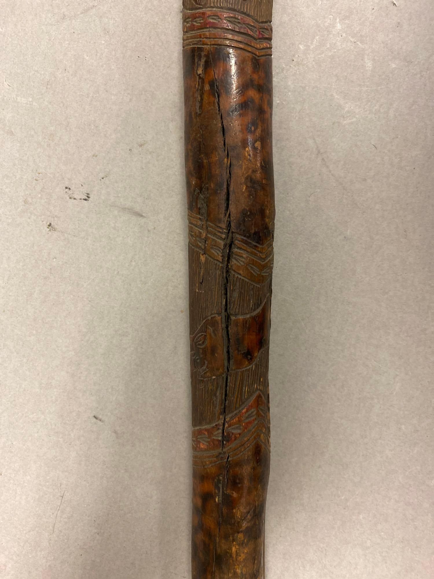 Vintage Aboriginal Walking Stick - 5