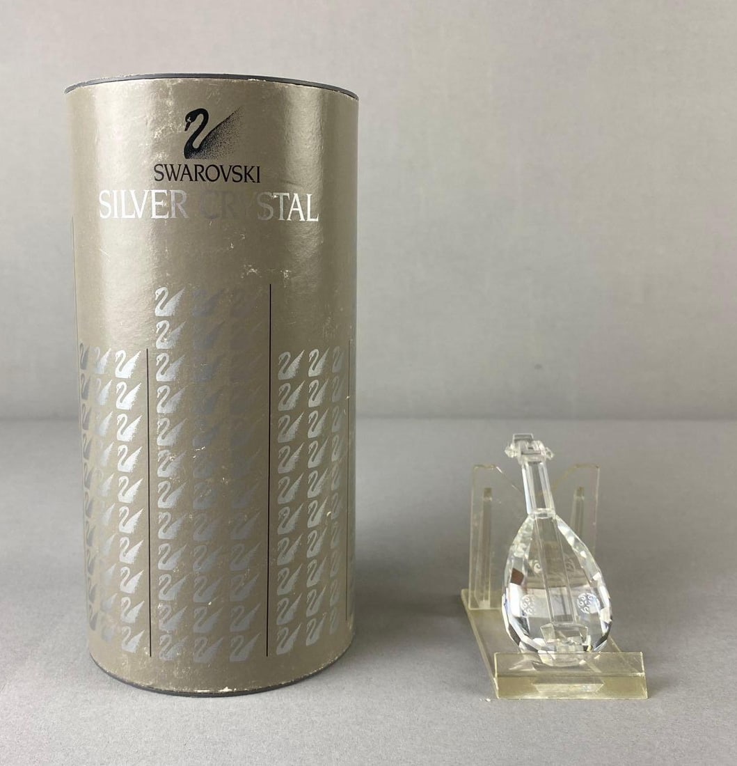 Swarovski Silver Crystal Lute Piece (1 of 3)