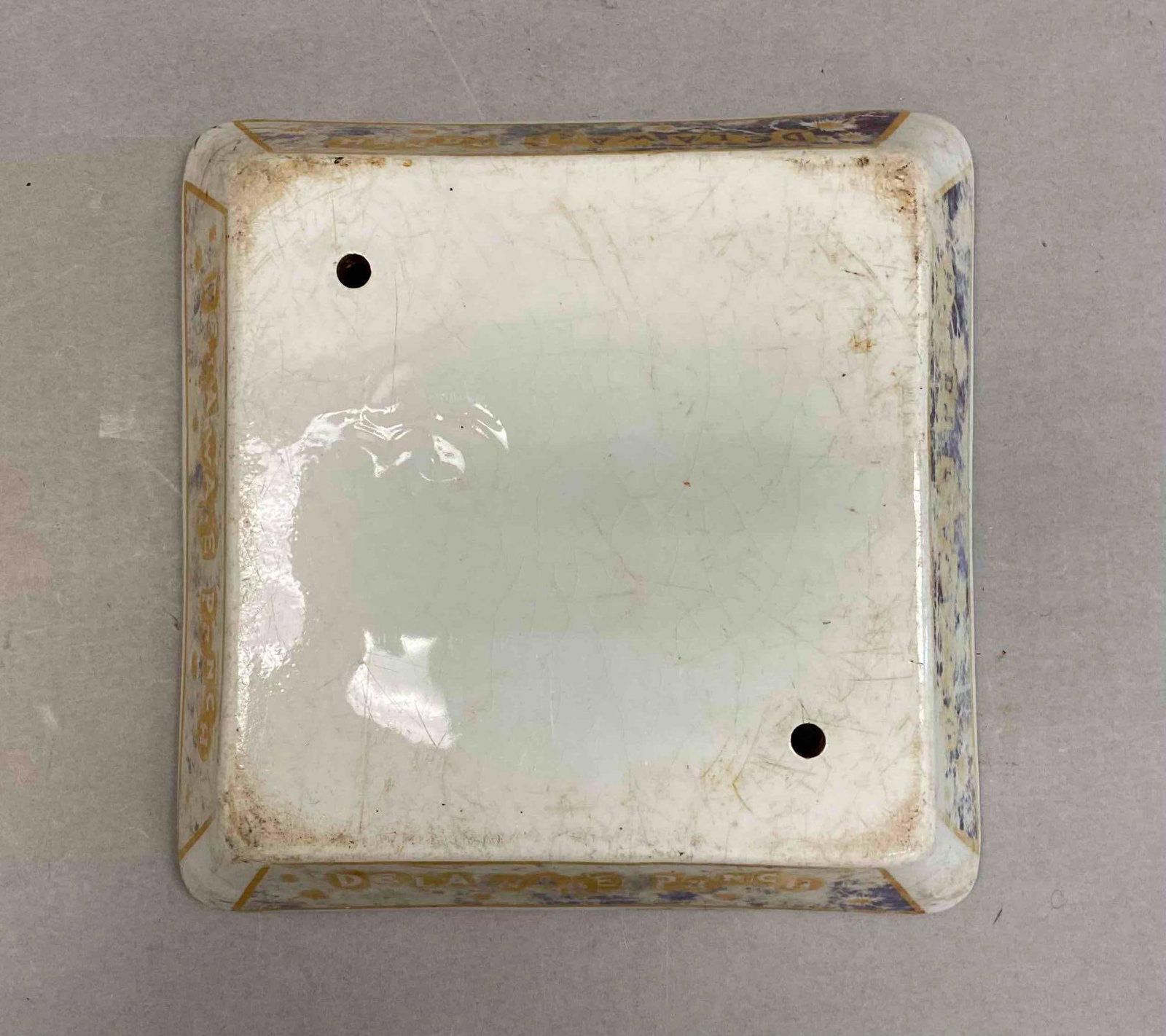 Vintage Delaware Punch Base - 2