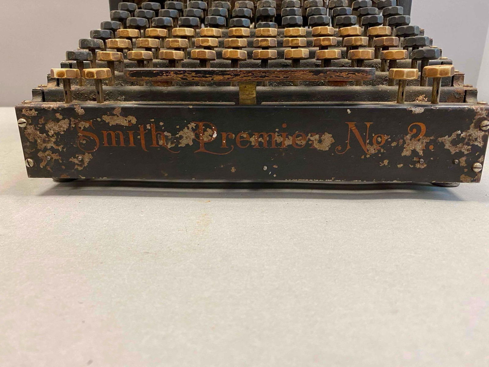 Antique Smith Premier No. 2 Typewriter - 4