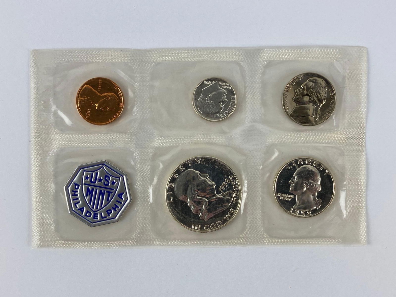 1958 P US Mint Coin Proof Set - 2