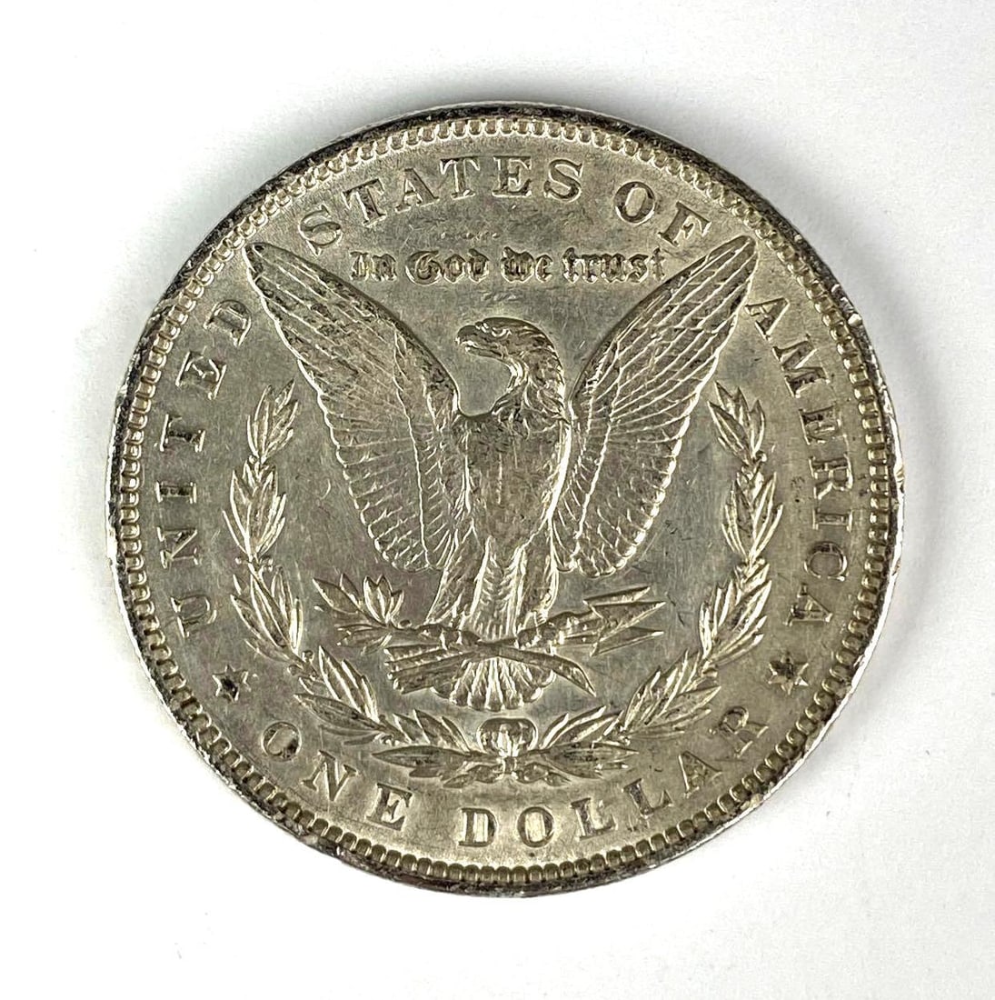 1887 Morgan Silver Dollar Coin - 2