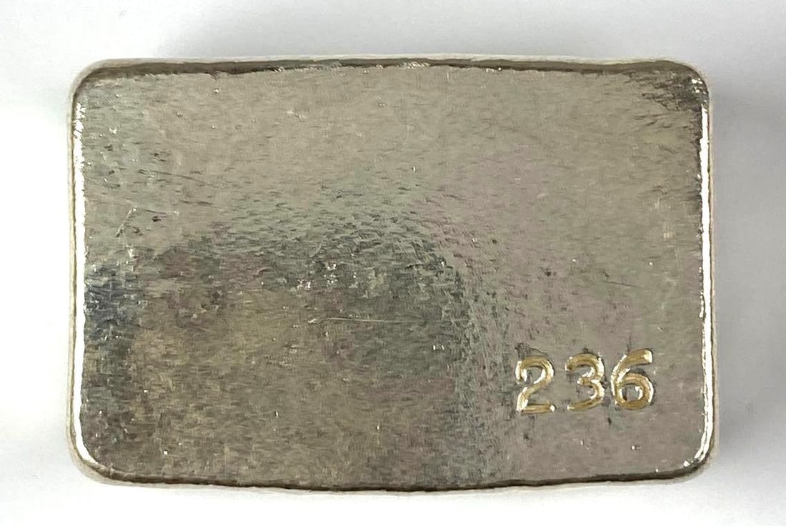 Atlantis Mint 5 oz .999 Fine Silver Ingot/ Bar - 2